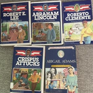Childhood of Famous Americans children’s biographies.